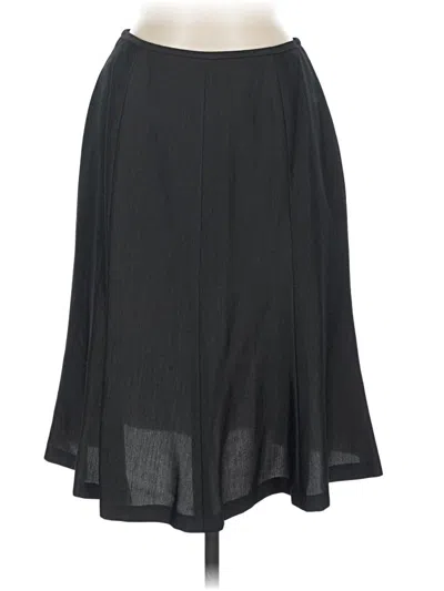 Pre-owned Anne Klein Casual Skirt In Black
