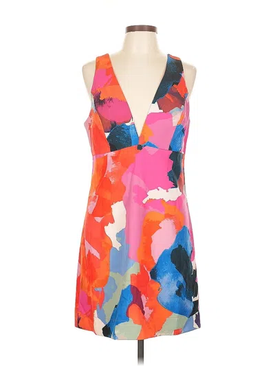 Pre-owned Laundry By Shelli Segal Cocktail Dress In Orange