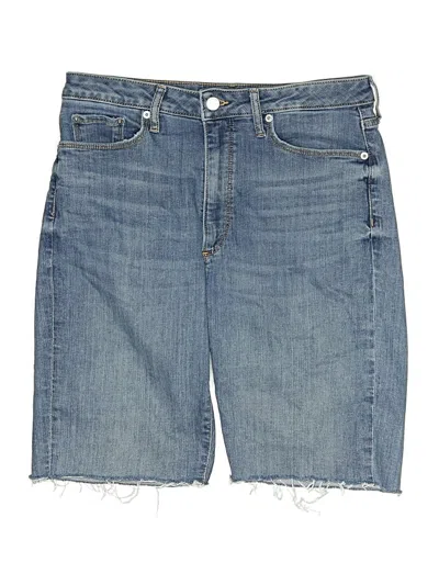 Pre-owned Banana Republic Factory Store Denim Shorts In Blue