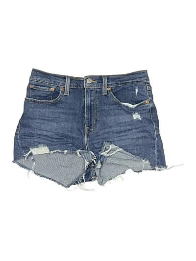 Pre-owned Levi's Denim Shorts In Blue