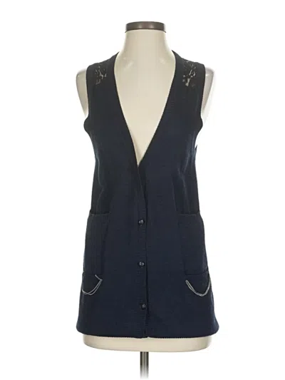 Pre-owned The Kooples Sweater Vest In Blue