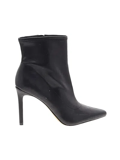 Pre-owned Jessica Simpson Ankle Boots In Black