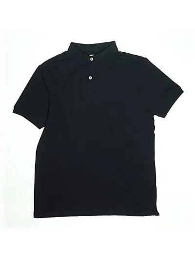 Pre-owned Zara Kids' Short Sleeve Polo Shirt In Blue