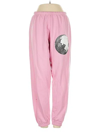 Pre-owned Unbranded Sweatpants In Pink