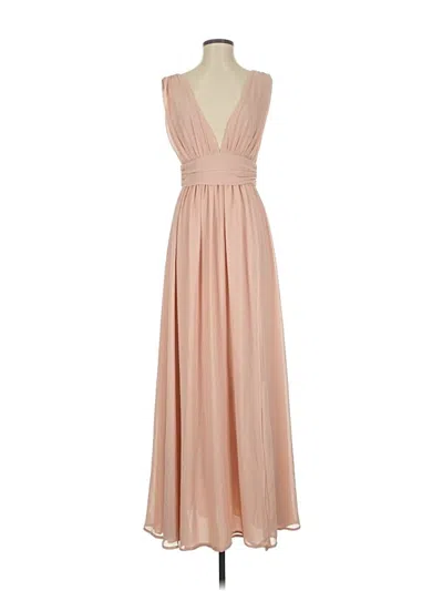 Pre-owned Lulus Cocktail Dress In Brown