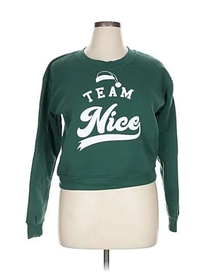 Pre-owned Better / Together Sweatshirt In Green