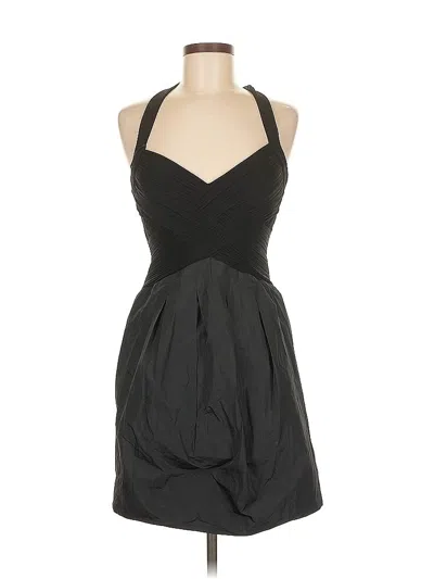 Pre-owned Bcbgmaxazria Cocktail Dress In Black