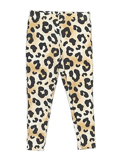 Pre-owned Justice Kids' Leggings In Orange