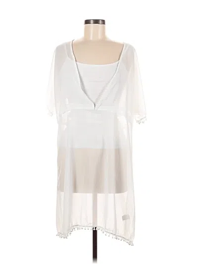 Pre-owned Shein Casual Dress In White