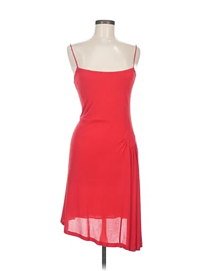 Pre-owned Paul & Joe Cocktail Dress In Red
