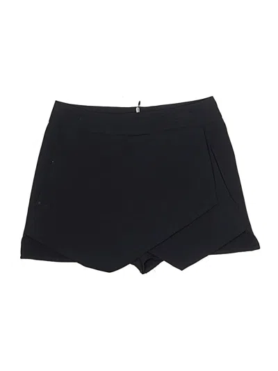 Pre-owned Aqua Casual Skirt In Black