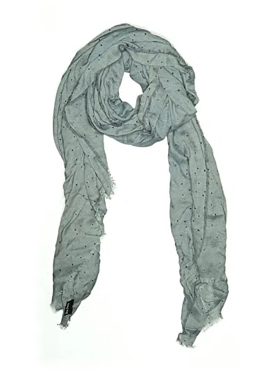 Pre-owned Blue Pacific Scarf In Gray