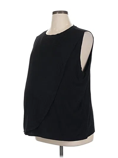 Pre-owned Old Navy - Maternity Sleeveless Blouse In Black