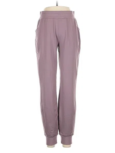 Pre-owned Fabletics Casual Pants In Purple