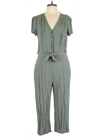 Pre-owned Maurices Jumpsuit In Green