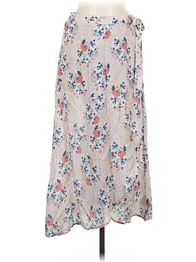 Pre-owned Velvet By Graham & Spencer Casual Skirt In White