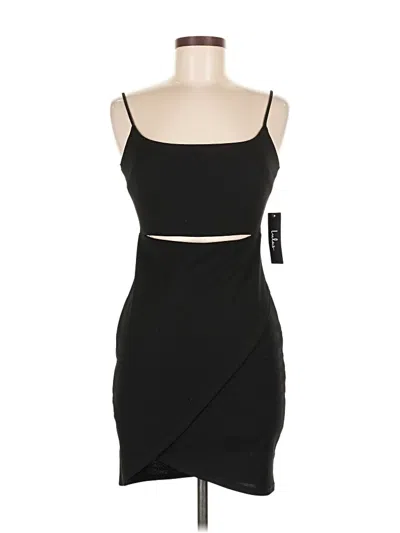 Pre-owned Lulus Cocktail Dress In Black