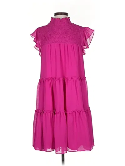 Pre-owned Maison Tara Casual Dress In Red