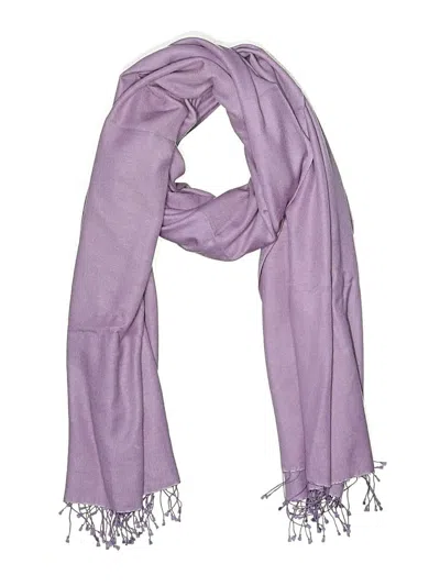 Pre-owned Unbranded Scarf In Purple