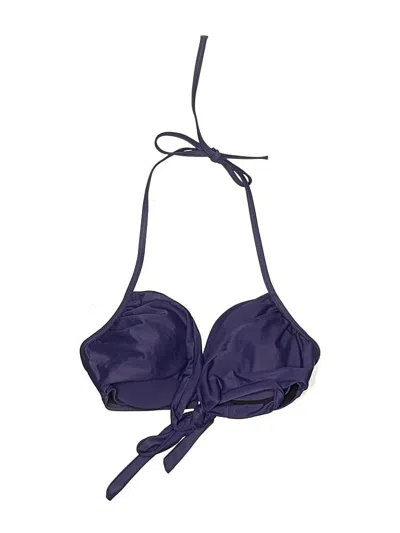 Pre-owned Victoria's Secret Swimsuit Top Purple Swimwear