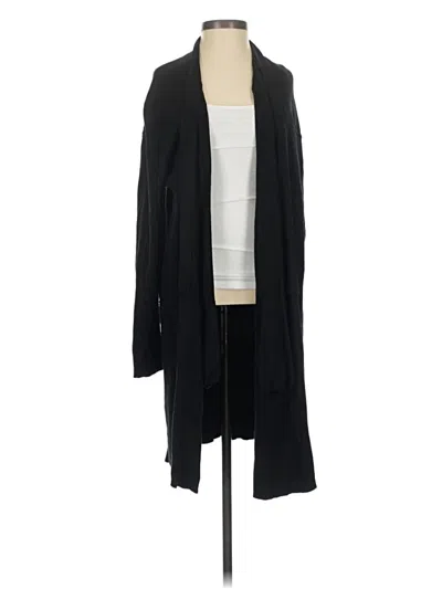 Pre-owned Splendid Cardigan Sweater In Black