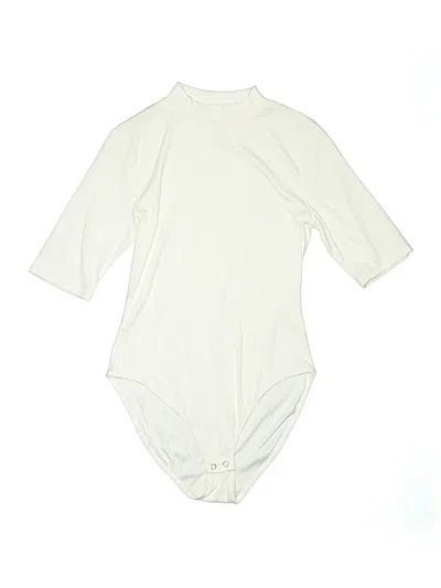 Pre-owned Ultra Flirt Bodysuit In White
