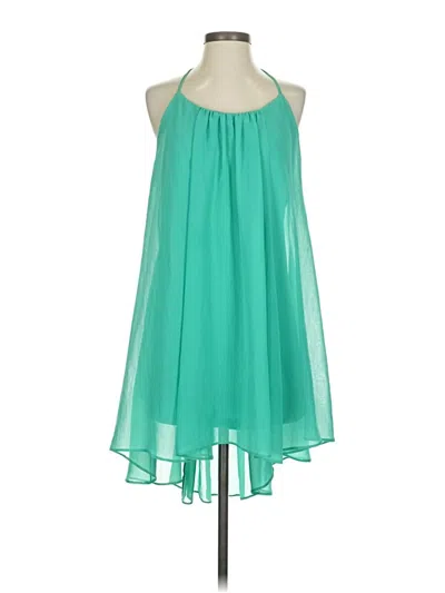 Pre-owned Asos Design Cocktail Dress In Blue