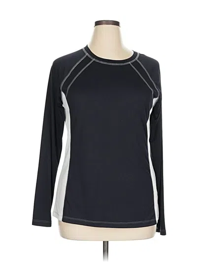 Pre-owned Tek Gear Long Sleeve T-shirt In Black