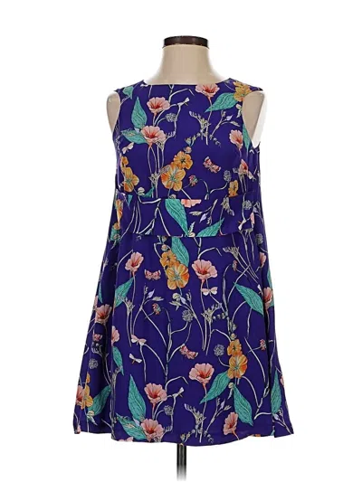 Pre-owned Hd In Paris Casual Dress In Purple