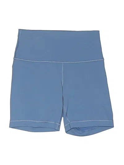 Pre-owned Lululemon Athletica Athletic Shorts In Blue
