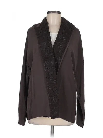 Pre-owned Yeohlee Silk Blazer Jacket In Brown