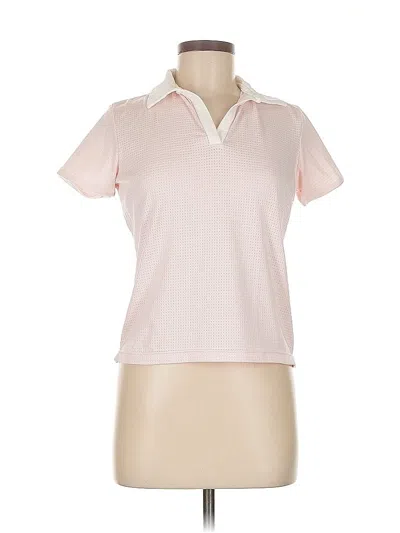Pre-owned Nike Short Sleeve Polo Shirt In Pink
