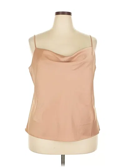 Pre-owned Banana Republic Factory Store Sleeveless Blouse In Brown