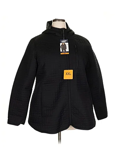 Lands' End Cardigan Sweater In Black