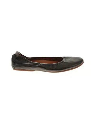 Pre-owned Franco Sarto Flats In Black