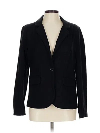 Pre-owned Nordstrom Rack Blazer Jacket In Black
