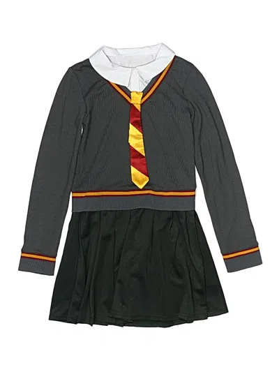 Pre-owned Spirit Kids' Dress In Gray