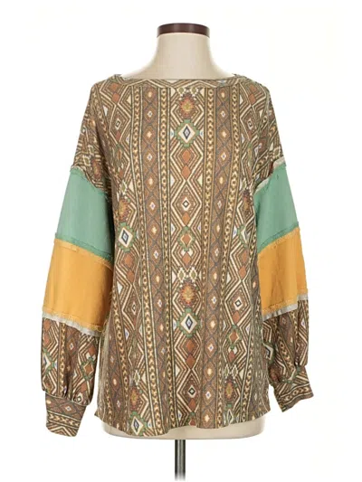 Pre-owned Ces Femme Pullover Sweater In Brown