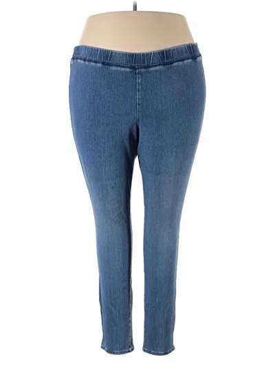 Pre-owned Coldwater Creek Jeggings In Blue