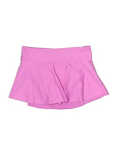 Pre-owned Lands' End Kids'  Active Skirt In Pink