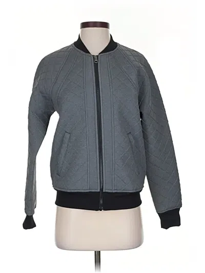 Pre-owned Athleta Jacket In Gray