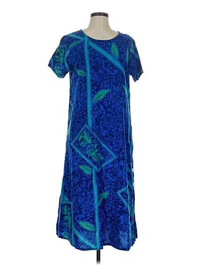 Pre-owned La Cera Casual Dress In Blue