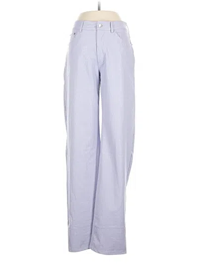 Pre-owned Naked Wardrobe Casual Pants In Blue
