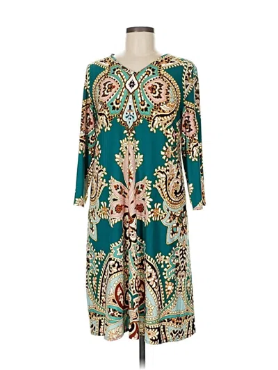 Pre-owned Chico's Casual Dress In Blue