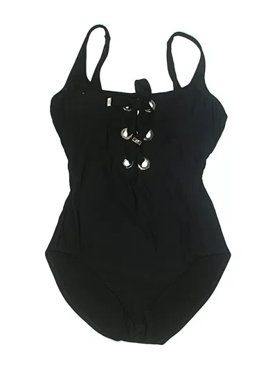 Pre-owned Michael Michael Kors One Piece Swimsuit In Black