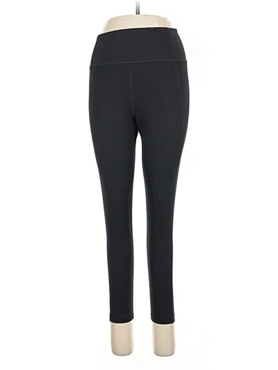 Pre-owned Girlfriend Collective Active Pants In Black