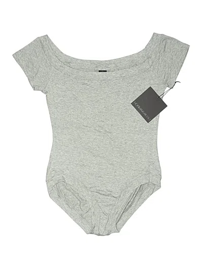 Norma Kamali Bodysuit In Gray