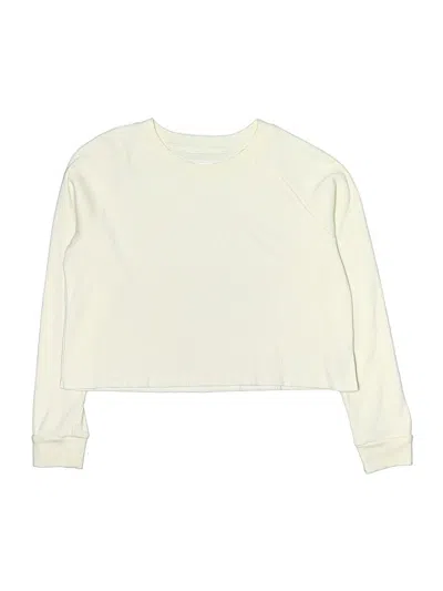 Pre-owned Gap Kids' Long Sleeve T-shirt In White