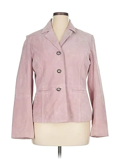 Pre-owned Well Worn Blazer Jacket In Pink