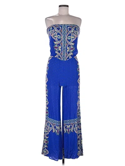Pre-owned Assorted Brands Jumpsuit In Blue
